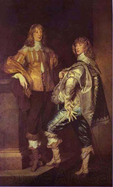 Anthony Van Dyck The more intimate, but still elegant style he developed in England, Norge oil painting art